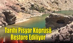 Tarihi Pisyar Köprüsü Restore Ediliyor
