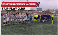 U16 Batman Derbisinde Kazanan Fair-Play Oldu