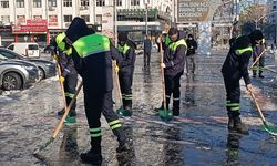 Batman Belediyesinden Buzlanmayla Mücadele