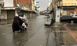 Yağmura Rağmen Azmiyle Yüreklere Dokundu