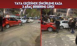 Yaya Geçidinde Zincirleme Kaza: 3 Araç Birbirine Girdi