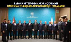 AK Parti Heyetinden Ankara Çıkarması: Nasıroğlu ve Başkanlar Projeler İçin Masadaydı