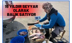 15 Yıldır Seyyar Olarak Balık Satıyor