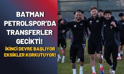 Batman Petrolspor’da Transferler Gecikti! İkinci Devre Başlıyor, Eksikler Korkutuyor
