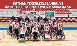 Batman Tekerlekli Sandalye Basketbol Takımı Samsun Maçına Hazır