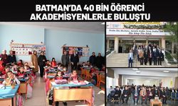Batman’da 40 Bin Öğrenci Akademisyenlerle Buluştu