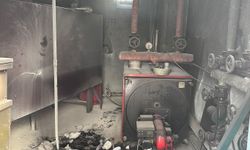 Batman'da Caminin Kazan Dairesinde Yangın Çıktı