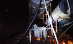 Batman'da çatı katında yangın