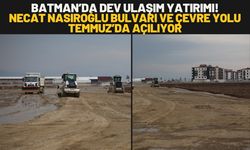 Batman’da Dev Ulaşım Yatırımı! Necat Nasıroğlu Bulvarı ve Çevre Yolu Temmuz’da Açılıyor