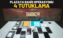 Batman'da Plazaya Bahis Operasyonu: 4 Tutuklama