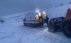 Bayırlı Köyü’nde Mahsur Kalan Hamile Vatandaş İçin Ekipler Seferber Oldu