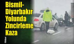 Bismil-Diyarbakır Yolunda Zincirleme Kaza: Buzlanma Facia Getiriyordu