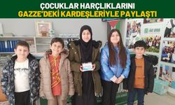 Çocuklar Harçlıklarını Gazze’deki Kardeşleriyle Paylaştı