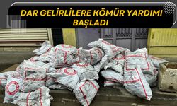 Dar Gelirlilere Kömür Yardımı Başladı