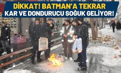 Dikkat! Batman’a Tekrar Kar ve Dondurucu Soğuk Geliyor!