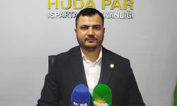 HÜDA PAR Isparta İl Başkanı Demir'den 10 Ocak mesajı