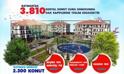 Batman’da Konut Heyecanı: 3 Bin 810 Aile İçin Kura Yeri Belli Oldu