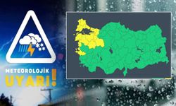 Meteoroloji’den 14 il için sarı kodlu uyarı