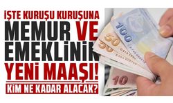 SON DAKİKA! 2026 Ocak Zamlı Maaşlar Belli Oldu! İşte Yeni Memur ve Emekli Maaş Listesi