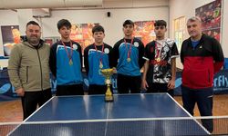 Spor Lisesi Masa Tenisinde Çifte Şampiyonluk Yaşadı