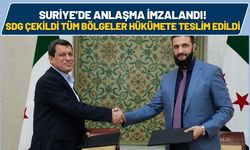 Suriye’de Anlaşma İmzalandı! SDG Çekildi Tüm Bölgeler Hükümete Teslim Edildi