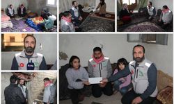 Umut Kervanı Afrin'de savaş mağdurlarına nakdi yardım ulaştırdı
