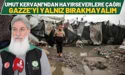Umut Kervanı’ndan Hayırseverlere Çağrı: Gazze’yi Yalnız Bırakmayalım
