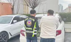 Yol kesip saldıran sürücü yakalanarak işlem yapıldı