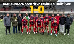 Batman Sason Spor Zirve Takibini Sürdürüyor: 1-0