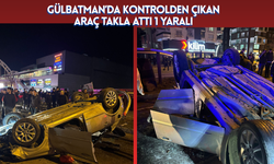 Batman’da Kontrolden Çıkan Araç Takla Attı 1 Yaralı