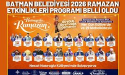 Batman Belediyesi 2026 Ramazan Etkinlikleri Programı Belli Oldu