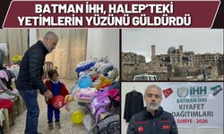 Batman İHH, Halep’teki Yetimlerin Yüzünü Güldürdü