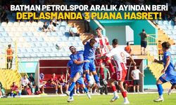 Batman Petrolspor Aralık Ayından Beri Deplasmanda 3 Puana Hasret!