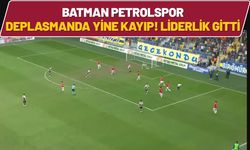 Batman Petrolspor Deplasmanda Yine Kayıp! Liderlik Gitti