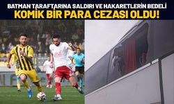 Batman Petrolspor Taraftarına Saldırı ve Hakaretlerin Bedeli Komik Bir Para Cezası Oldu!
