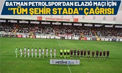 Batman Petrolspor’dan Elazığ Maçı İçin "Tüm Şehir Stada" Çağrısı