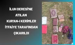 Batman'da İluh Deresi'ne Atılan Kur'an-ı Kerimler İtfaiye Tarafından Çıkarıldı