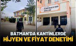 Batman’da Kantinlere Hijyen ve Fiyat Denetimi