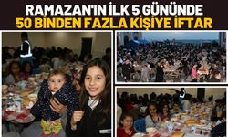 Batman'da Ramazan'ın İlk 5 Gününde 50 Binden Fazla Kişiye İftar