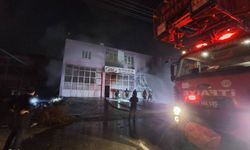 Batman'da sanayi sitesindeki yangın kısa sürede söndürüldü