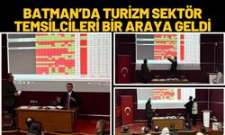 Batman’da Turizm Sektör Temsilcileri Bir Araya Geldi