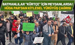 Batmanlılar "Kürtçe" İçin Meydanlarda! HÜDA PAR’dan Kitlesel Yürüyüş Çağrısı