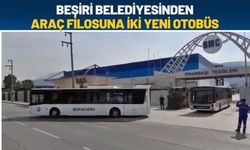 Beşiri Belediyesi'nden Araç Filosuna İki Yeni Otobüs