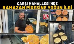 Çarşı Mahallesi’nde Ramazan Pidesine Yoğun İlgi