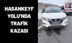 Hasankeyf Yolu’nda Trafik Kazası