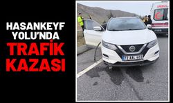 Hasankeyf Yolu’nda Trafik Kazası