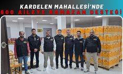 Kardelen Mahallesi’nde 600 Aileye Ramazan Desteği