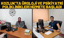 Kozluk’ta Üroloji ve Psikiyatri Poliklinikleri Hizmete Başladı