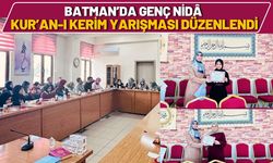 Batman’da Genç Nidâ Kur’an-ı Kerim Yarışması Düzenlendi