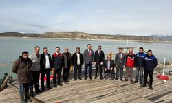 Malabadi Baraj Gölü’nde Alabalık Üretimine Yakın Markaj